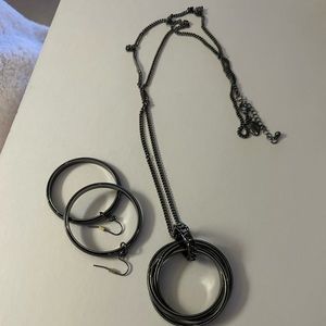 Charming Charlie necklace and earrings